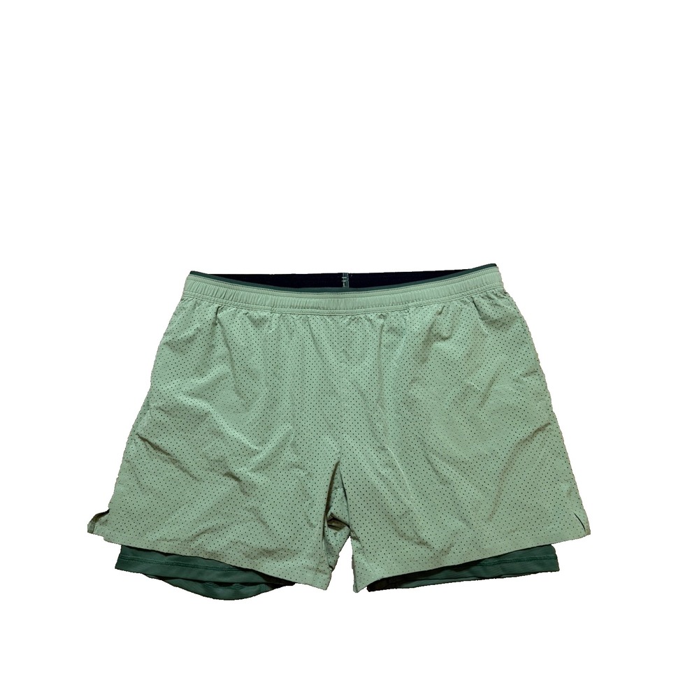 Chubbies Men's Lined Performance Shorts Green XXL 5.5" Inseam